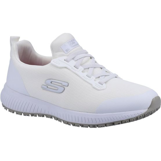 Skechers Squad SR White Occupational Shoe