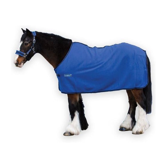 Loveson Fleece Cooler Rug Navy/Orange