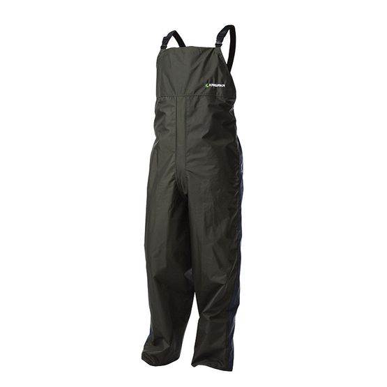 Kaiwaka Men's Stormforce Waterproof Bib Overtrousers - Green