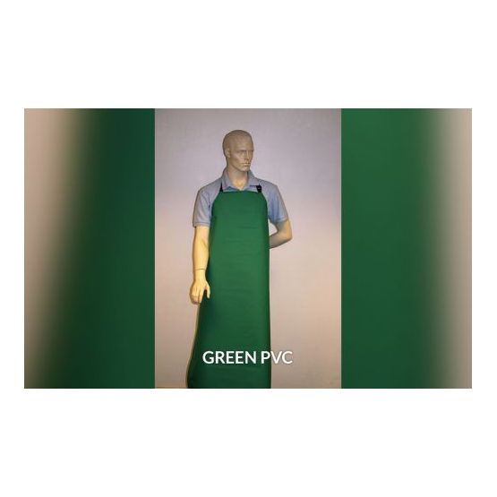 GD Textile Durable Easy-Clean PVC Milking Apron - Green