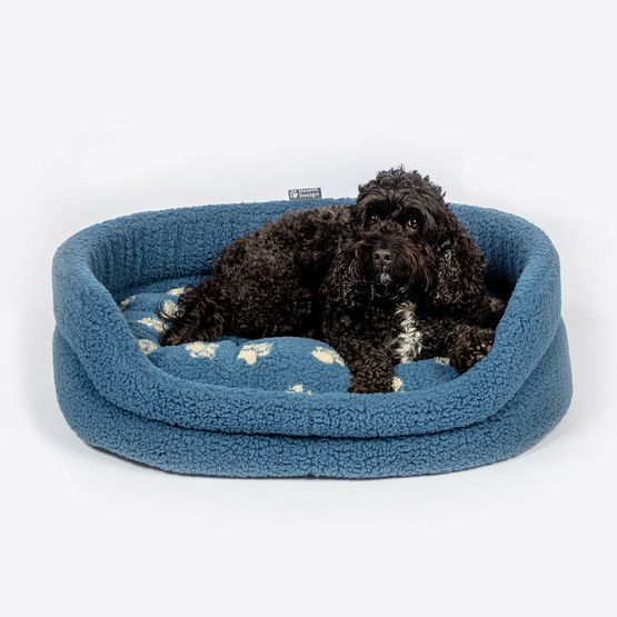 DANISH DESIGN FLEECE HARBOUR PAW SLUMBER BED