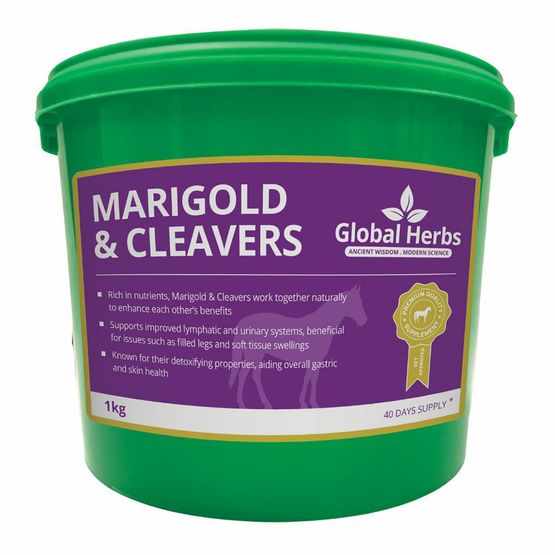 GLOBAL HERBS MARIGOLD &amp; CLEAVERS MIX