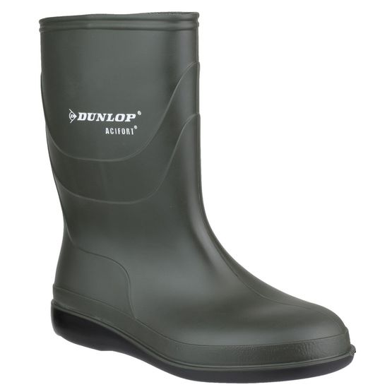 Dunlop Acifort Biosecure Wellington Boots - Green