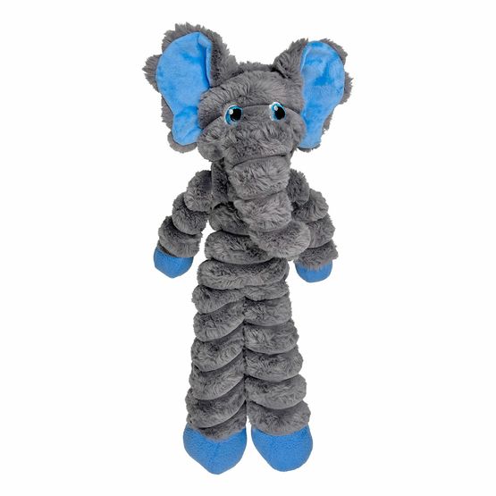 Kong Shakers Jumbo Size Crumples Plush Elephant Dog Toy - XL