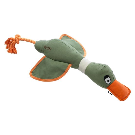 House of Paws Canvas Duck Thrower Toy