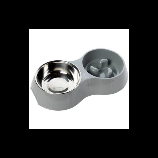 House of Paws Go Slow Dual Bowl