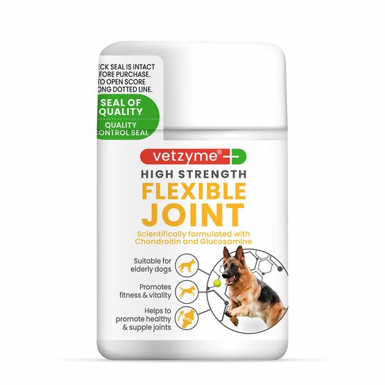 Vetzyme High Strength Flexible Joint Tablets For Dogs