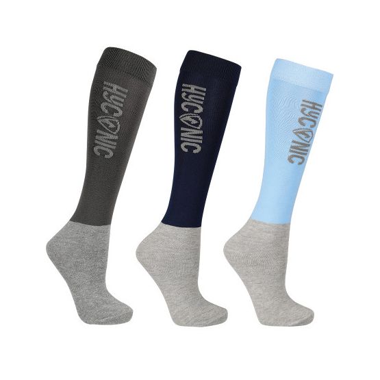 HYCONIC Socks by Hy Equestrian (Pack of 3)