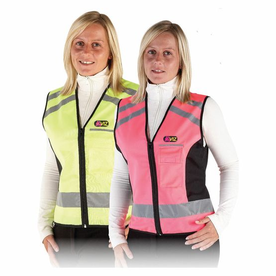 HyVIZ Waistcoat - Please Pass Wide &amp; Slow by Hy Equestrian