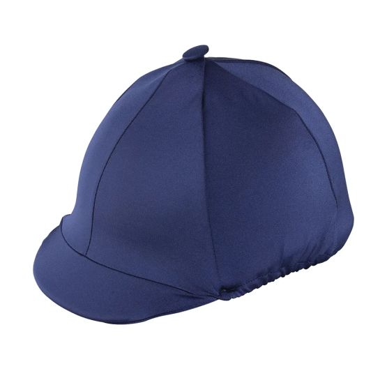 Hy Equestrian Lycra Hat Cover with Peak Pocket - One Size
