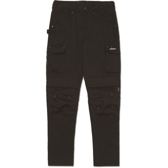 Nexus Knee Pocket Stretch Trouser Black