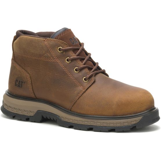 Exposition 4.5" Safety Boot Brown