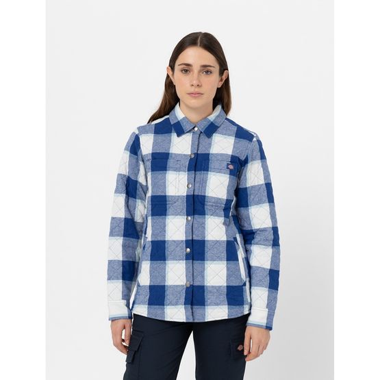 Dickies Blue Flannel Shirt Jacket