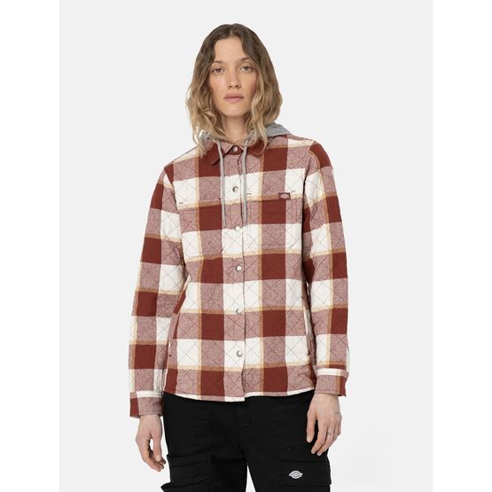 Dickies Red Flannel Shirt Jacket