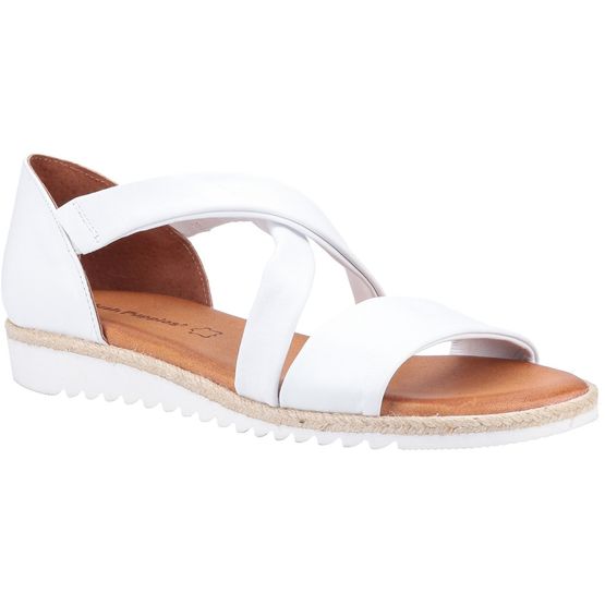 Gemma Espadrille Wedge Sandal White