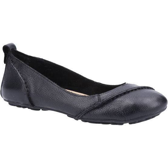 Hush Puppies Womens Black Slip On Janessa Shoe