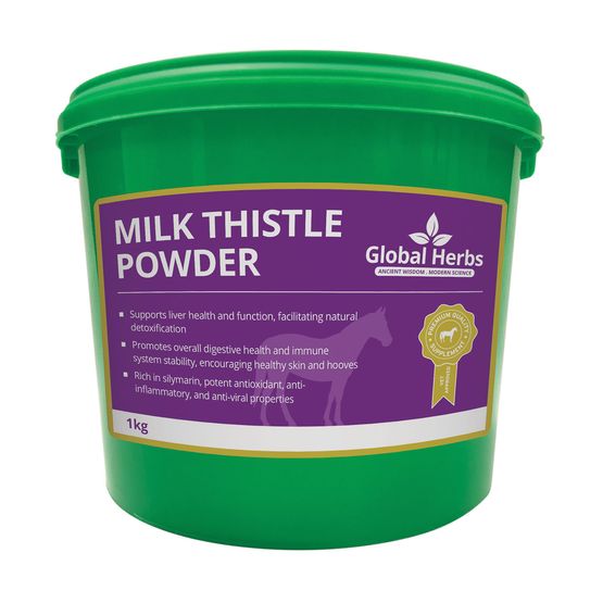 GLOBAL HERBS MILK THISTLE POWDER