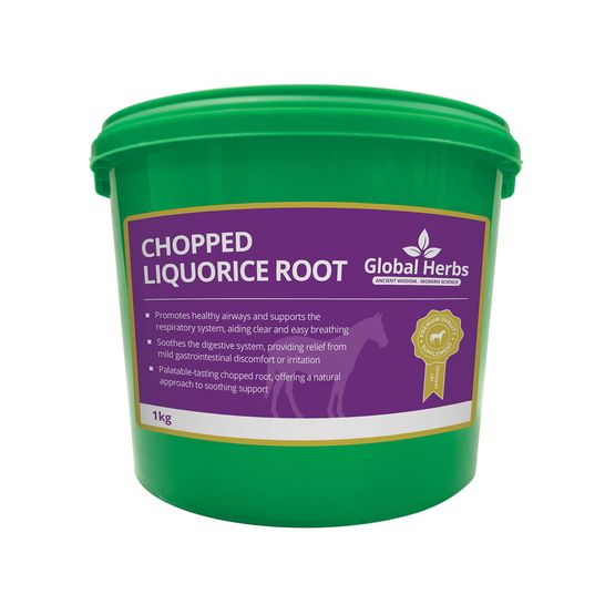 GLOBAL HERBS CHOPPED LIQUORICE ROOT