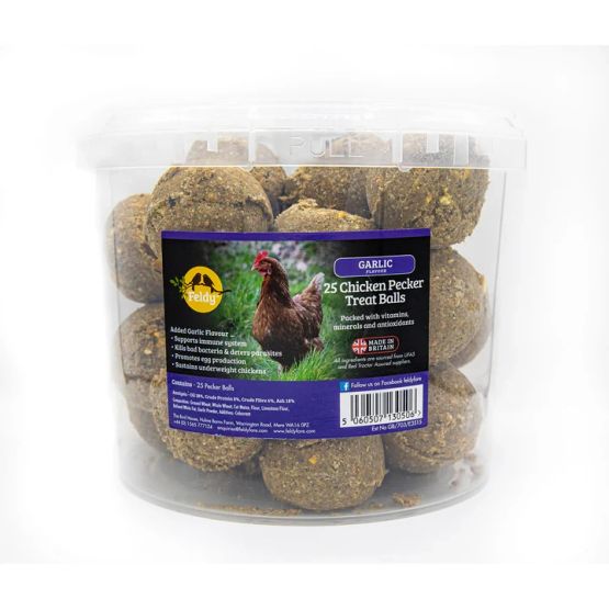 Feldy Chicken Pecker Garlic Treat Balls