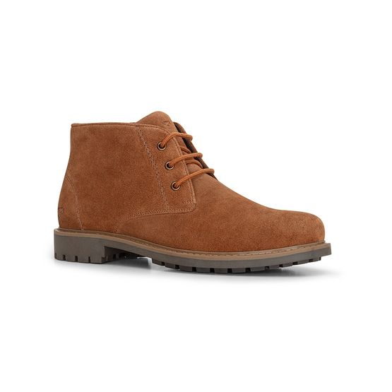 Hoggs Size Clayton Coffee Suede Chukka Boot