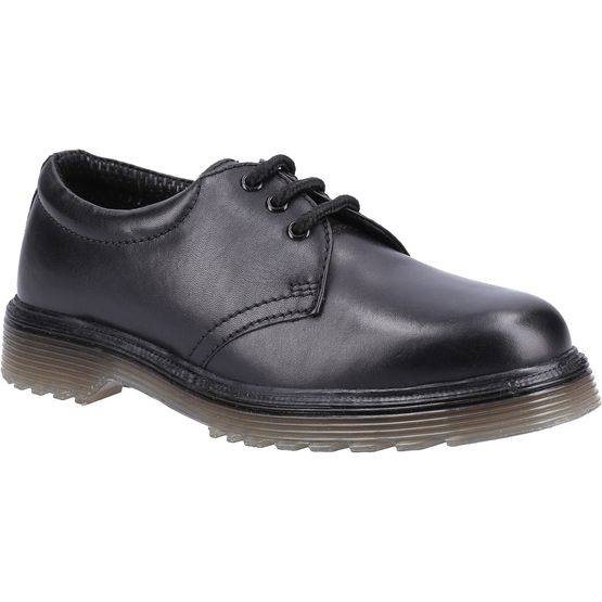 Amblers Aldershot Leather Gibson Shoe - Black
