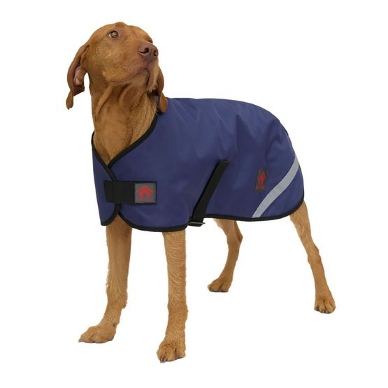 FIREFOOT OUTDOOR DOG COAT WITH FLEECY LINING NAVY