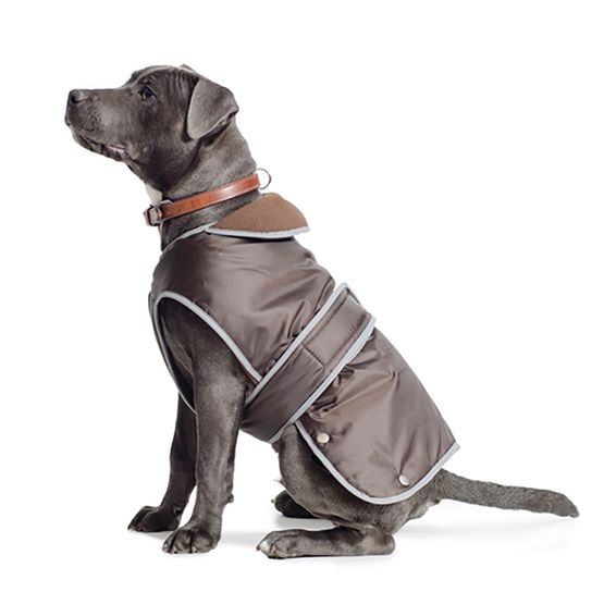 Ancol Chocolate Stormguard Dog Coat