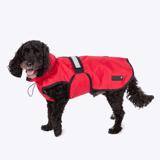 Danish Design 3 - In - 1 Red Dog Coat