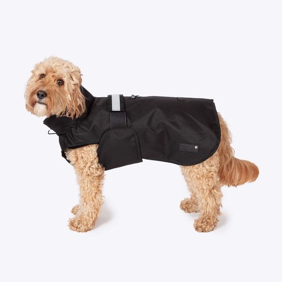 DANISH DESIGN 3-IN-1 DOG COAT BLACK