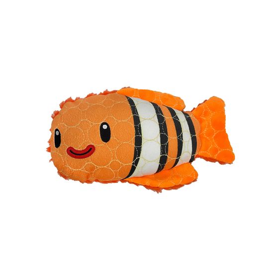 BITE FORCE TOUGH PLUSH CLOWN FISH