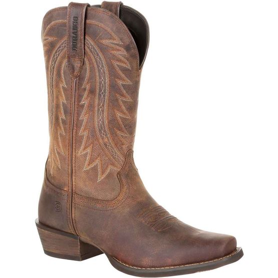 Rebel Frontier Western Boot Distressed Sunset Brown