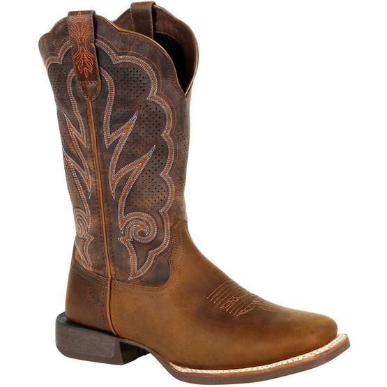 Rebel Pro Western Boot Distressed Cognac