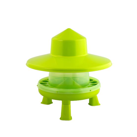 GAUN POULTRY FEEDER PLASTIC C/W LEGS &amp; HAT