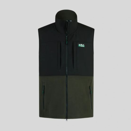Ridgeline Hybrid Olive Green Fleece Vest