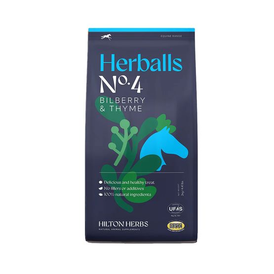 HILTON HERBS HERBALLS NO4 BILBERRY &amp; THYME