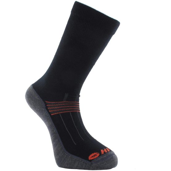 Hi - Tec Altitude 3 Pack Black Trek Socks