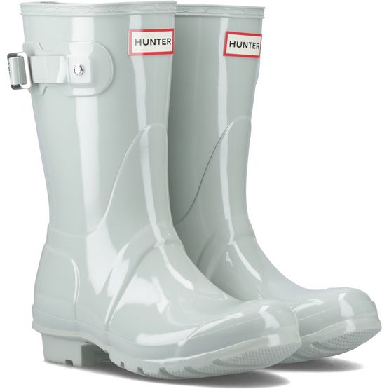 The Hunter Boot Original Short Green Wellington Boots