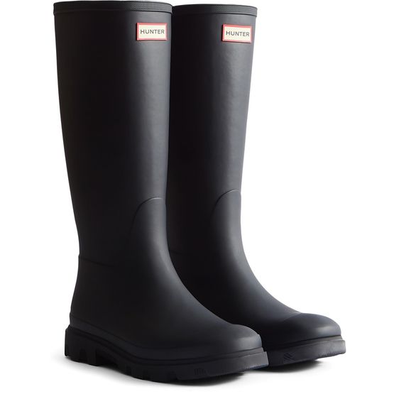 The Hunter Boot Co Downpour Tall Black Boot