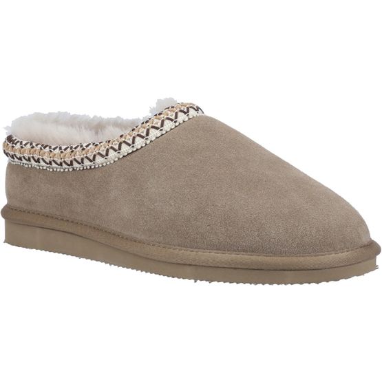 Cotswold Women's Foxmoor Taupe Slippers