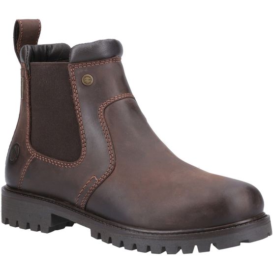 Cotswold Pamington Women's Brown Ankle Boots