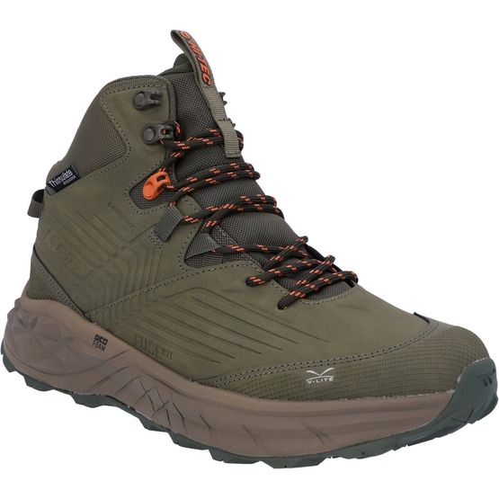Hi - Tec Men's Fuse Trek Mid Green Hiking Boots