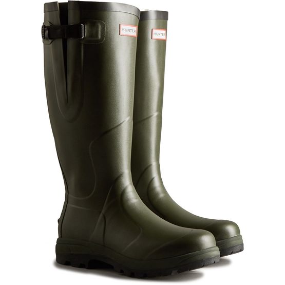 The Hunter Boot Co Unisex Balmoral Adjustable Classic Green Wellington