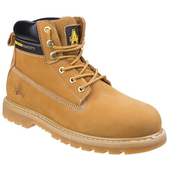 Amblers FS7 Goodyear Welted Safety Boot in Honey