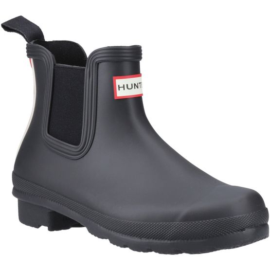 The Hunter Boot Co Original Men's Chelsea Black Wellington