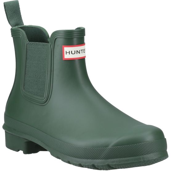 The Hunter Boot Co Women's Original Green Chelsea Boots