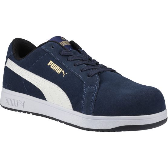 Puma Safety Iconic Low Blue Shoes