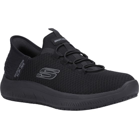 Sketchers Men's Summits - Colsin Black Work Shoe