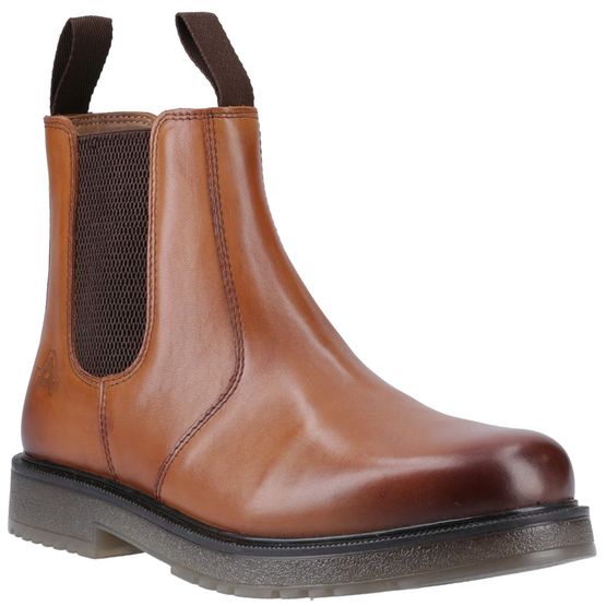 Amblers Men's Tan Wells Boots