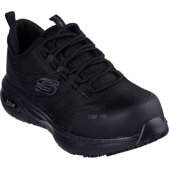Sketchers Women's Arch Fit Black SR Ebinal Safety Trainers