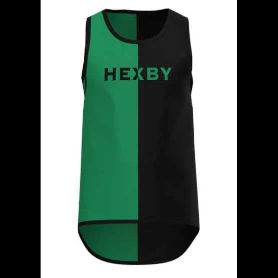 Hexby Green/Black Singlet